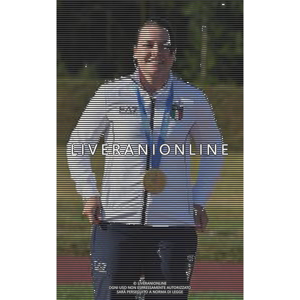 The European Games 2019 Minsk Bielorussia 23.06.2019 Nella foto TRAP FEMMINILE - SILVANA STANCO MEDAGLIA D\'ORO SUL PODIO ©MEZZELANI GMT / AGENZIA ALDO LIVERANI SAS