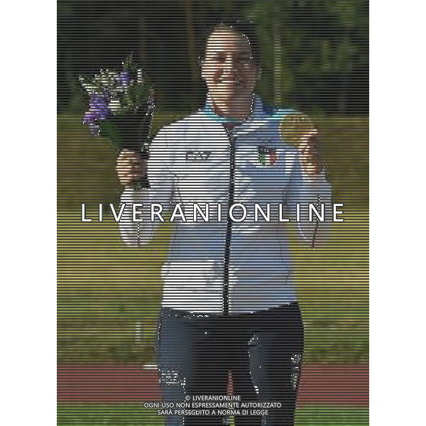 The European Games 2019 Minsk Bielorussia 23.06.2019 Nella foto TRAP FEMMINILE - SILVANA STANCO MEDAGLIA D\'ORO SUL PODIO ©MEZZELANI GMT / AGENZIA ALDO LIVERANI SAS