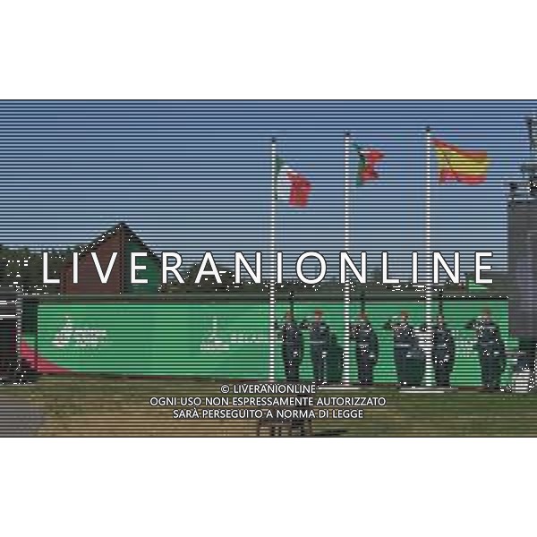 The European Games 2019 Minsk Bielorussia 23.06.2019 Nella foto TRAP FEMMINILE - SILVANA STANCO MEDAGLIA D\'ORO E JESSICA ROSSI MEDAGLIA D\'ARGENTO SUL PODIO ©MEZZELANI GMT / AGENZIA ALDO LIVERANI SAS