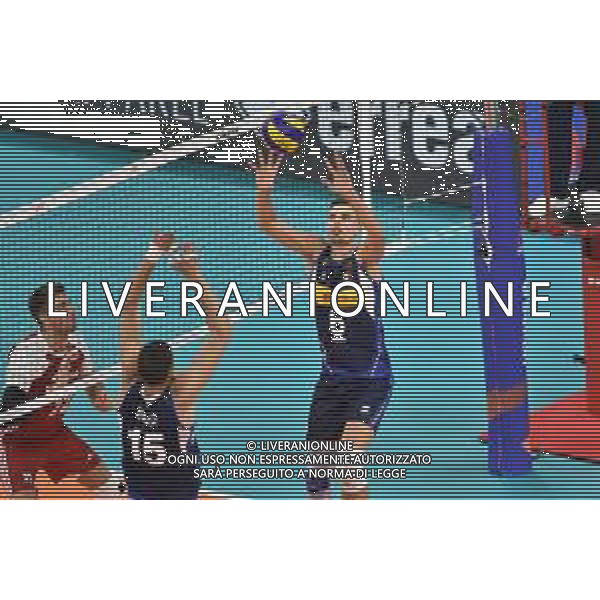 Milano 23-06-2019 Palalido Volleyball Nations League - girone 14 day 3 Italia vs Polonia nella foto Giannelli foto Roberto Garavaglia - ag. Aldo Liverani sas
