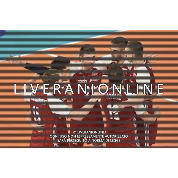 Milano 23-06-2019 Palalido Volleyball Nations League - girone 14 day 3 Italia vs Polonia nella foto esultanza Polonia foto Roberto Garavaglia - ag. Aldo Liverani sas