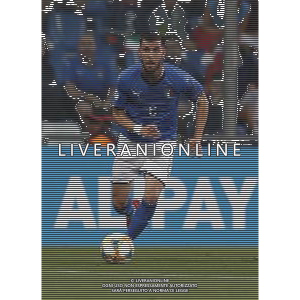 UEFA - Campionato Europeo Under 21 Italia 2019 gruppo A 22/06/2019 Belgio - Italia nella foto: Calabresi Arturo (Italia) ©Claudio Zamagni/Agenzia Aldo Liverani Calabresi Arturo (Italia) during UEFA Championship Under 21 Italy 2019 group A match between Belgium and Italy at Reggio-Emilia Mapei Stadium on June 22 2019. photo credit by Claudio Zamagni/Aldo Liverani Photo Agency