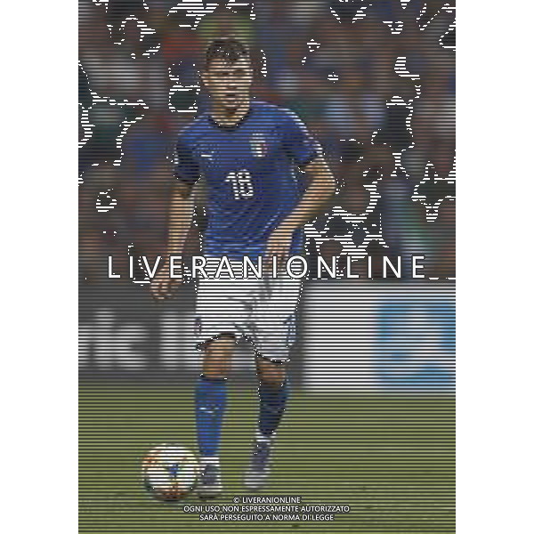 UEFA - Campionato Europeo Under 21 Italia 2019 gruppo A 22/06/2019 Belgio - Italia nella foto: Barella Nicolo’ (Italia) ©Claudio Zamagni/Agenzia Aldo Liverani Barella Nicolo’ (Italia) during UEFA Championship Under 21 Italy 2019 group A match between Belgium and Italy at Reggio-Emilia Mapei Stadium on June 22 2019. photo credit by Claudio Zamagni/Aldo Liverani Photo Agency