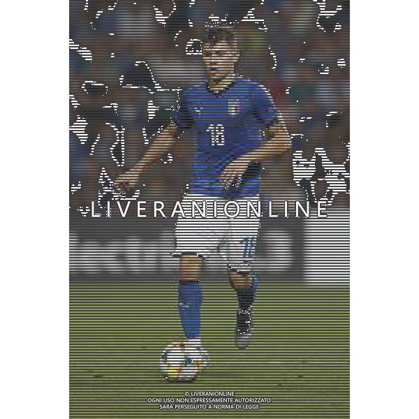UEFA - Campionato Europeo Under 21 Italia 2019 gruppo A 22/06/2019 Belgio - Italia nella foto: Barella Nicolo’ (Italia) ©Claudio Zamagni/Agenzia Aldo Liverani Barella Nicolo’ (Italia) during UEFA Championship Under 21 Italy 2019 group A match between Belgium and Italy at Reggio-Emilia Mapei Stadium on June 22 2019. photo credit by Claudio Zamagni/Aldo Liverani Photo Agency