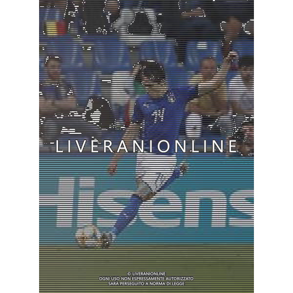 UEFA - Campionato Europeo Under 21 Italia 2019 gruppo A 22/06/2019 Belgio - Italia nella foto: Chiesa Federico (Italia) ©Claudio Zamagni/Agenzia Aldo Liverani Chiesa Federico (Italia) during UEFA Championship Under 21 Italy 2019 group A match between Belgium and Italy at Reggio-Emilia Mapei Stadium on June 22 2019. photo credit by Claudio Zamagni/Aldo Liverani Photo Agency