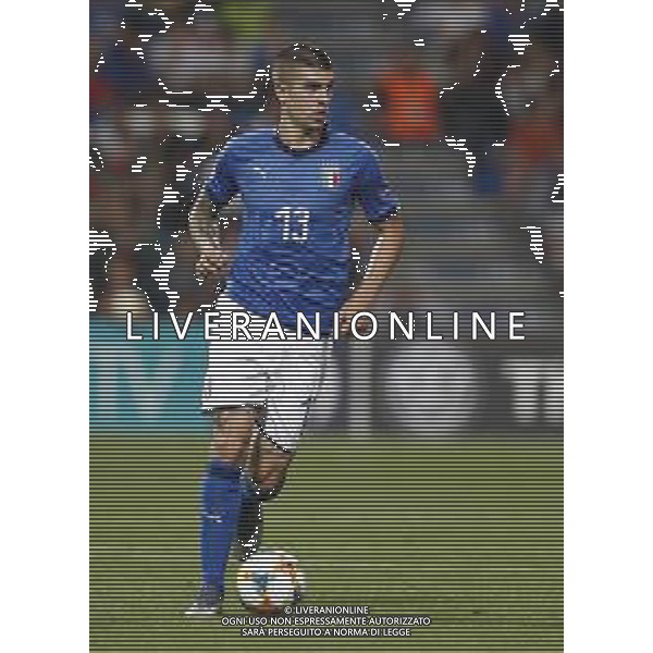 UEFA - Campionato Europeo Under 21 Italia 2019 gruppo A 22/06/2019 Belgio - Italia nella foto: Mancini Gianluca (Italia) ©Claudio Zamagni/Agenzia Aldo Liverani Mancini Gianluca (Italia) during UEFA Championship Under 21 Italy 2019 group A match between Belgium and Italy at Reggio-Emilia Mapei Stadium on June 22 2019. photo credit by Claudio Zamagni/Aldo Liverani Photo Agency