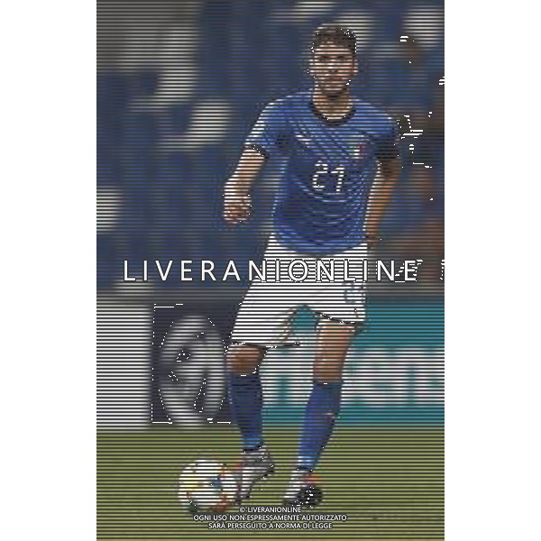 UEFA - Campionato Europeo Under 21 Italia 2019 gruppo A 22/06/2019 Belgio - Italia nella foto: Locatelli Manuel (Italia) ©Claudio Zamagni/Agenzia Aldo Liverani Locatelli Manuel (Italia) during UEFA Championship Under 21 Italy 2019 group A match between Belgium and Italy at Reggio-Emilia Mapei Stadium on June 22 2019. photo credit by Claudio Zamagni/Aldo Liverani Photo Agency