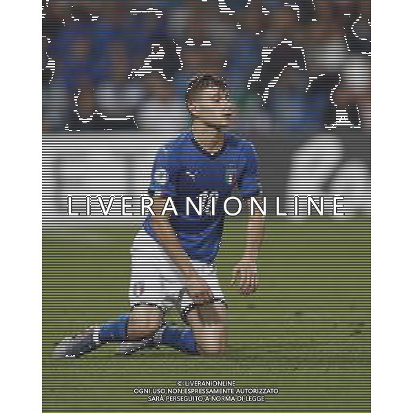 UEFA - Campionato Europeo Under 21 Italia 2019 gruppo A 22/06/2019 Belgio - Italia nella foto: Barella Nicolo’ (Italia) ©Claudio Zamagni/Agenzia Aldo Liverani Barella Nicolo’ (Italia) during UEFA Championship Under 21 Italy 2019 group A match between Belgium and Italy at Reggio-Emilia Mapei Stadium on June 22 2019. photo credit by Claudio Zamagni/Aldo Liverani Photo Agency