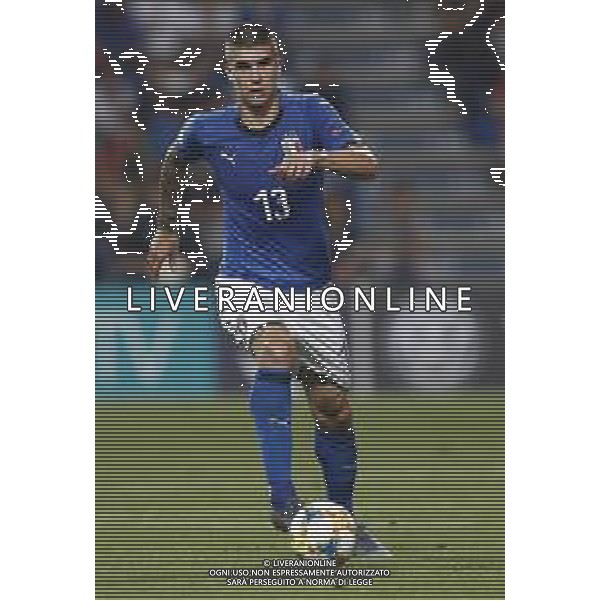 UEFA - Campionato Europeo Under 21 Italia 2019 gruppo A 22/06/2019 Belgio - Italia nella foto: Mancini Gianluca (Italia) ©Claudio Zamagni/Agenzia Aldo Liverani Mancini Gianluca (Italia) during UEFA Championship Under 21 Italy 2019 group A match between Belgium and Italy at Reggio-Emilia Mapei Stadium on June 22 2019. photo credit by Claudio Zamagni/Aldo Liverani Photo Agency