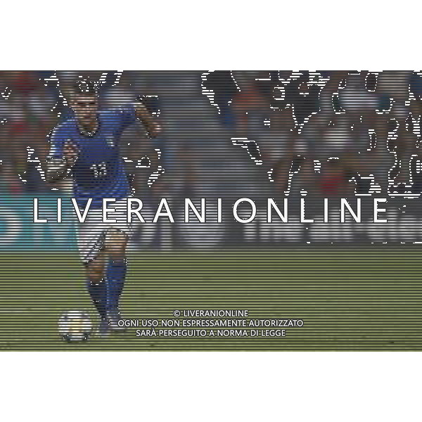 UEFA - Campionato Europeo Under 21 Italia 2019 gruppo A 22/06/2019 Belgio - Italia nella foto: Mancini Gianluca (Italia) ©Claudio Zamagni/Agenzia Aldo Liverani Mancini Gianluca (Italia) during UEFA Championship Under 21 Italy 2019 group A match between Belgium and Italy at Reggio-Emilia Mapei Stadium on June 22 2019. photo credit by Claudio Zamagni/Aldo Liverani Photo Agency