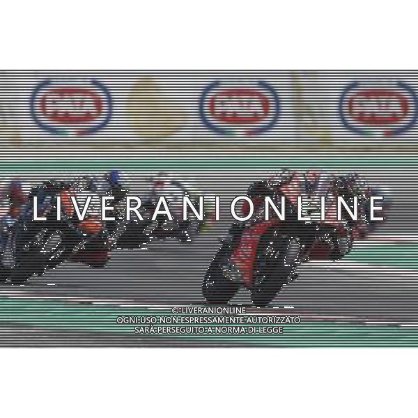 Campionato Mondiale Superbike Pata Riviera di Rimini 23/06/2019 nella foto: Chaz Davies (Ducati Panigale R) ©Claudio Zamagni/Agenzia Aldo Liverani Chaz Davies (Ducati Panigale R) during Superbike World Championship Pata Riviera di Rimini Round at Misano World Circuit Marco Simoncelli on June 23 2019. photo credit by Claudio Zamagni/Aldo Liverani Photo Agency