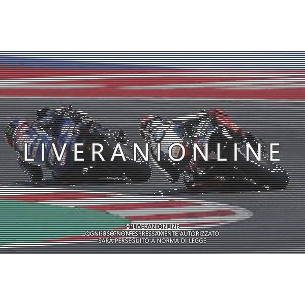 Campionato Mondiale Superbike Pata Riviera di Rimini 23/06/2019 nella foto: Tom Sykes (BMW 1000 RR) Alex Lowes (Yamaha YZF R1) ©Claudio Zamagni/Agenzia Aldo Liverani Tom Sykes (BMW 1000 RR) Alex Lowes (Yamaha YZF R1) during Superbike World Championship Pata Riviera di Rimini Round at Misano World Circuit Marco Simoncelli on June 23 2019. photo credit by Claudio Zamagni/Aldo Liverani Photo Agency