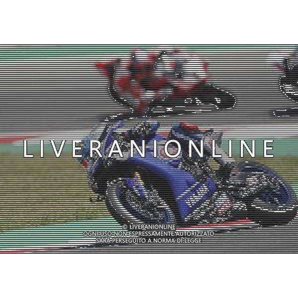 Campionato Mondiale Superbike Pata Riviera di Rimini 23/06/2019 Gara 2 nella foto: Marco Melandri (Yamaha YZF R1) ©Claudio Zamagni/Agenzia Aldo Liverani Marco Melandri (Yamaha YZF R1) during Race 2 Superbike World Championship Pata Riviera di Rimini Round at Misano World Circuit Marco Simoncelli on June 23 2019. photo credit by Claudio Zamagni/Aldo Liverani Photo Agency