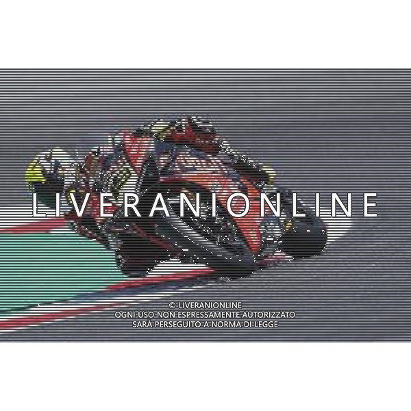 Campionato Mondiale Superbike Pata Riviera di Rimini 23/06/2019 Gara 2 nella foto: Alvaro Bautista (Ducati Panigale R) ©Claudio Zamagni/Agenzia Aldo Liverani Alvaro Bautista (Ducati Panigale R) during Race 2 Superbike World Championship Pata Riviera di Rimini Round at Misano World Circuit Marco Simoncelli on June 23 2019. photo credit by Claudio Zamagni/Aldo Liverani Photo Agency