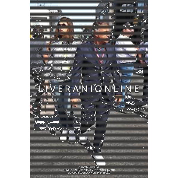 Jean Alesi (FRA) with Slavica Ecclestone (CRO). 23.06.2019. Formula 1 World Championship, Rd 8, French Grand Prix, Paul Ricard, France, Race Day. AG ALDO LIVERANI SAS-ONLY ITALY