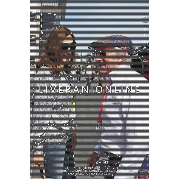 (L to R): Slavica Ecclestone (CRO) with Jackie Stewart (GBR). 23.06.2019. Formula 1 World Championship, Rd 8, French Grand Prix, Paul Ricard, France, Race Day. AG ALDO LIVERANI SAS-ONLY ITALY