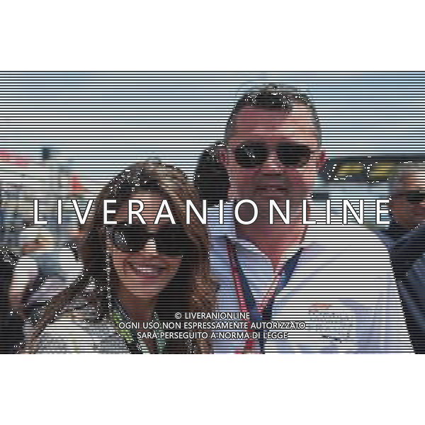 Eric Boullier (FRA) with his wife Tamara on the grid. 23.06.2019. Formula 1 World Championship, Rd 8, French Grand Prix, Paul Ricard, France, Race Day. AG ALDO LIVERANI SAS-ONLY ITALY
