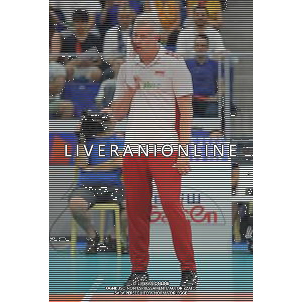 Milano 23-06-2019 Palalido Volleyball Nations League - girone 14 day 3 Italia vs Polonia nella foto Vital Heynen allenatore Polonia foto Roberto Garavaglia - ag. Aldo Liverani sas