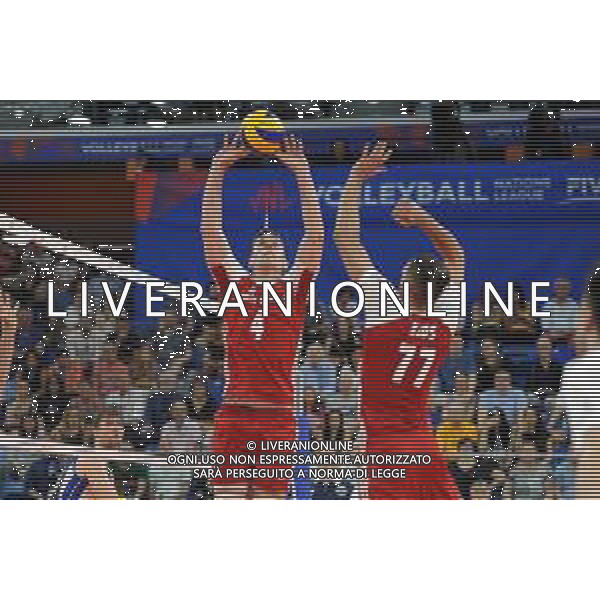 Milano 23-06-2019 Palalido Volleyball Nations League - girone 14 day 3 Italia vs Polonia nella foto Komenda foto Roberto Garavaglia - ag. Aldo Liverani sas