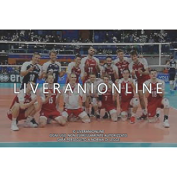 Milano 23-06-2019 Palalido Volleyball Nations League - girone 14 day 3 Italia vs Polonia nella foto esultanza Polonia foto Roberto Garavaglia - ag. Aldo Liverani sas