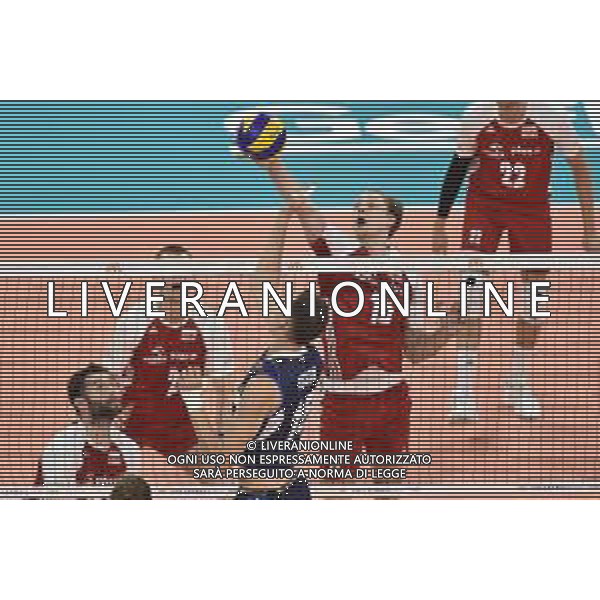 Milano 23-06-2019 Palalido Volleyball Nations League - girone 14 day 3 Italia vs Polonia nella foto Jakub Kochanowski (Polonia) foto Roberto Garavaglia - ag. Aldo Liverani sas