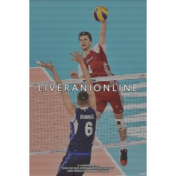 Milano 23-06-2019 Palalido Volleyball Nations League - girone 14 day 3 Italia vs Polonia nella foto Aleksander Sliwka (Polonia) foto Roberto Garavaglia - ag. Aldo Liverani sas