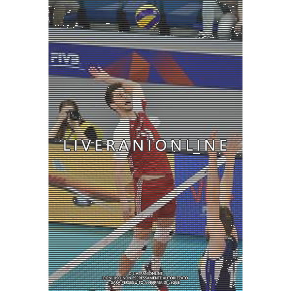 Milano 23-06-2019 Palalido Volleyball Nations League - girone 14 day 3 Italia vs Polonia nella foto Aleksander Sliwka (Polonia) foto Roberto Garavaglia - ag. Aldo Liverani sas