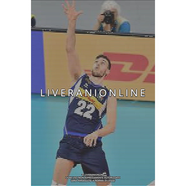 Milano 23-06-2019 Palalido Volleyball Nations League - girone 14 day 3 Italia vs Polonia nella foto Giulio Pinali (Italia) foto Roberto Garavaglia - ag. Aldo Liverani sas