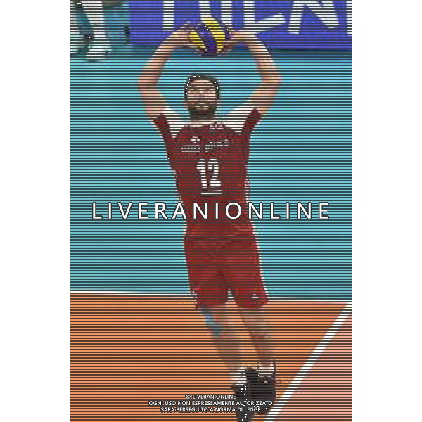 Milano 23-06-2019 Palalido Volleyball Nations League - girone 14 day 3 Italia vs Polonia nella foto Grzegorz Lomacz (Polonia) foto Roberto Garavaglia - ag. Aldo Liverani sas