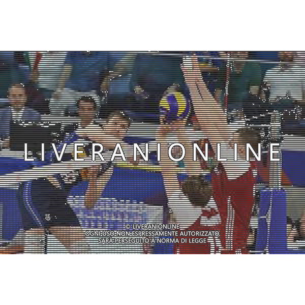 Milano 23-06-2019 Palalido Volleyball Nations League - girone 14 day 3 Italia vs Polonia nella foto Oleg Antonov (Italia) foto Roberto Garavaglia - ag. Aldo Liverani sas