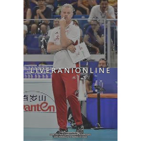Milano 23-06-2019 Palalido Volleyball Nations League - girone 14 day 3 Italia vs Polonia nella foto Vital Heynen allentore Polonia foto Roberto Garavaglia - ag. Aldo Liverani sas