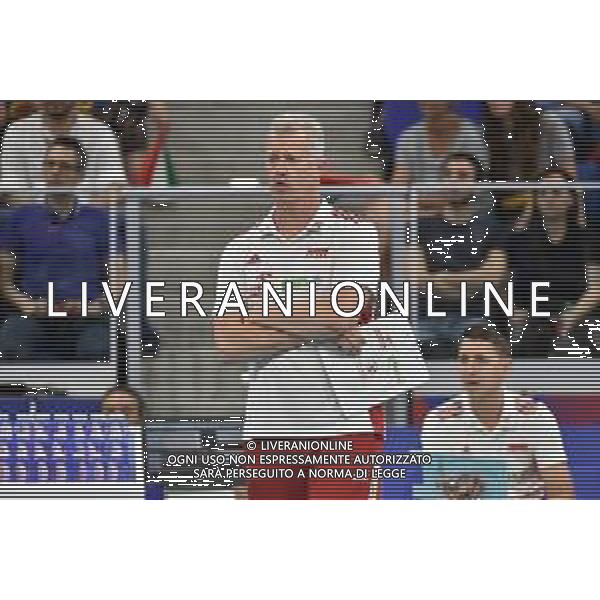 Milano 23-06-2019 Palalido Volleyball Nations League - girone 14 day 3 Italia vs Polonia nella foto Vital Heynen allentore Polonia foto Roberto Garavaglia - ag. Aldo Liverani sas