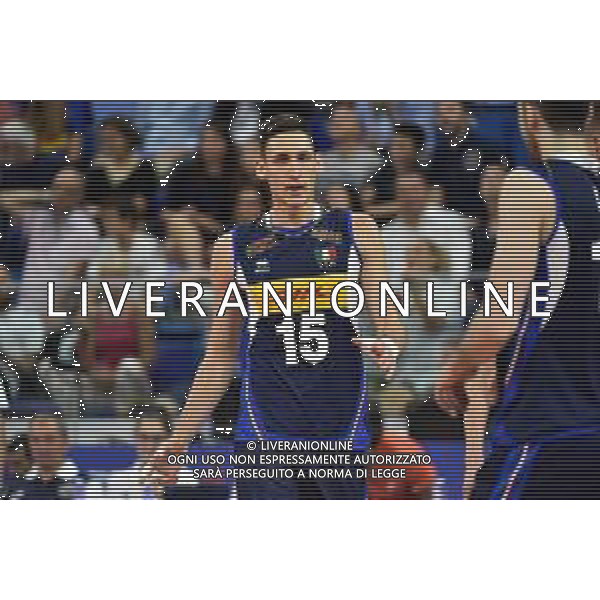 Milano 23-06-2019 Palalido Volleyball Nations League - girone 14 day 3 Italia vs Polonia nella foto Roberto Russo (Italia) foto Roberto Garavaglia - ag. Aldo Liverani sas