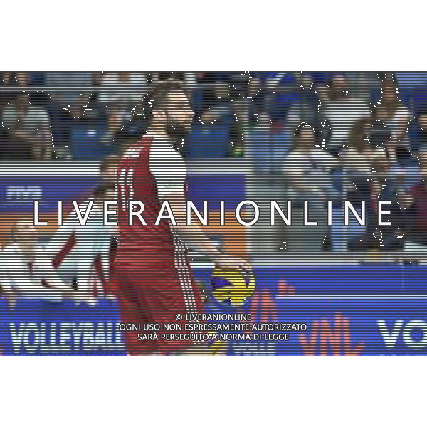 Milano 23-06-2019 Palalido Volleyball Nations League - girone 14 day 3 Italia vs Polonia nella foto Grzegorz Lomacz (Polonia) foto Roberto Garavaglia - ag. Aldo Liverani sas
