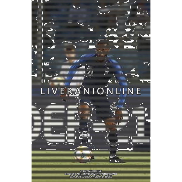 UEFA - Campionato Europeo Under 21 Italia 2019 gruppo C 21/06/2019 Francia - Croazia nella foto: Ntcham Olivier(France) ©Claudio Zamagni/Agenzia Aldo Liverani Ntcham Olivier(France) during UEFA Championship Under 21 Italy 2019 group C match between France and Croatia at San Marino Olympic Stadium on June 21 2019. photo credit by Claudio Zamagni/Aldo Liverani Photo Agency