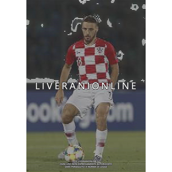 UEFA - Campionato Europeo Under 21 Italia 2019 gruppo C 21/06/2019 Francia - Croazia nella foto: Nikola Vlasic (Croatia U21) ©Claudio Zamagni/Agenzia Aldo Liverani Nikola Vlasic (Croatia U21) during UEFA Championship Under 21 Italy 2019 group C match between France and Croatia at San Marino Olympic Stadium on June 21 2019. photo credit by Claudio Zamagni/Aldo Liverani Photo Agency