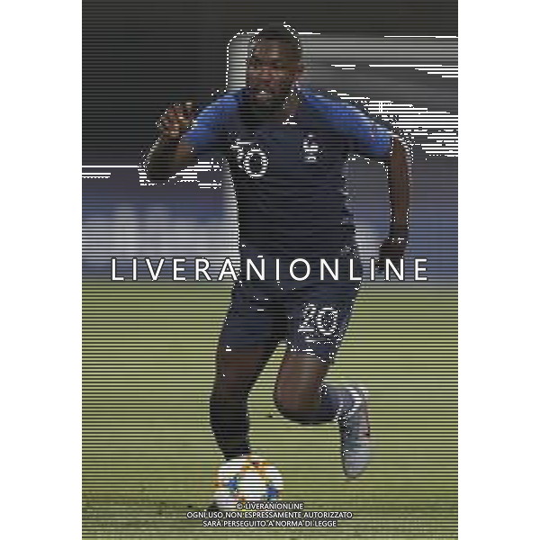 UEFA - Campionato Europeo Under 21 Italia 2019 gruppo C 21/06/2019 Francia - Croazia nella foto: Thuram Marcus(France) ©Claudio Zamagni/Agenzia Aldo Liverani Thuram Marcus(France) during UEFA Championship Under 21 Italy 2019 group C match between France and Croatia at San Marino Olympic Stadium on June 21 2019. photo credit by Claudio Zamagni/Aldo Liverani Photo Agency