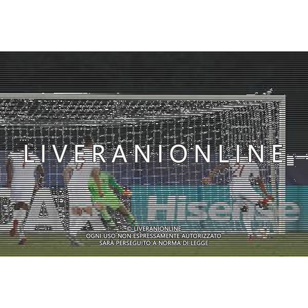 UEFA - Campionato Europeo Under 21 Italia 2019 gruppo C 24/06/2019 Croazia - Inghilterra nella foto: goal Nelson Reiss(England) ©Claudio Zamagni/Agenzia Aldo Liverani goal Nelson Reiss(England) during UEFA Championship Under 21 Italy 2019 group C match between Croatia and England at San Marino Olympic Stadium on June 24 2019. photo credit by Claudio Zamagni/Aldo Liverani Photo Agency
