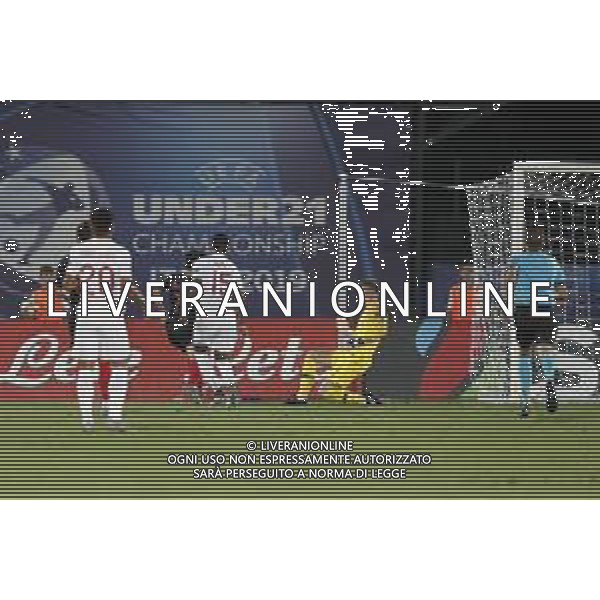 UEFA - Campionato Europeo Under 21 Italia 2019 gruppo C 24/06/2019 Croazia - Inghilterra nella foto: il go dil Josip Brekalo (Croatia U21) ©Claudio Zamagni/Agenzia Aldo Liverani goal Josip Brekalo (Croatia U21) during UEFA Championship Under 21 Italy 2019 group C match between Croatia and England at San Marino Olympic Stadium on June 24 2019. photo credit by Claudio Zamagni/Aldo Liverani Photo Agency / AGENZIA ALDO LIVERANI SAS