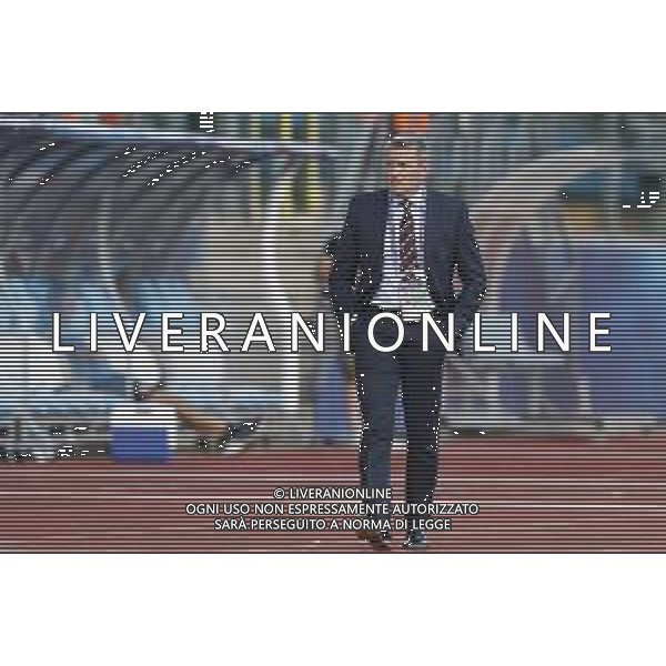 UEFA - Campionato Europeo Under 21 Italia 2019 gruppo C 24/06/2019 Croazia - Inghilterra nella foto: Mister Aidy Boothroyd(England) ©Claudio Zamagni/Agenzia Aldo Liverani Mister Aidy Boothroyd(England) during UEFA Championship Under 21 Italy 2019 group C match between Croatia and England at San Marino Olympic Stadium on June 24 2019. photo credit by Claudio Zamagni/Aldo Liverani Photo Agency