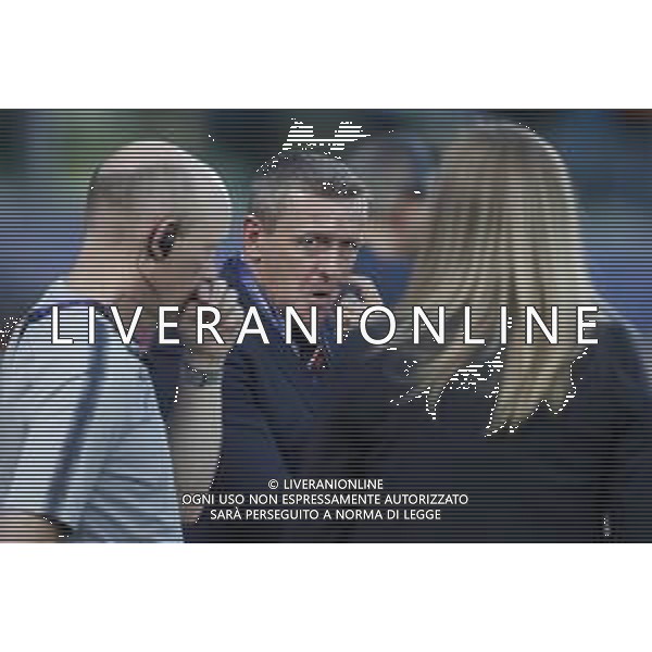 UEFA - Campionato Europeo Under 21 Italia 2019 gruppo C 24/06/2019 Croazia - Inghilterra nella foto: Mister Aidy Boothroyd(England) ©Claudio Zamagni/Agenzia Aldo Liverani Mister Aidy Boothroyd(England) during UEFA Championship Under 21 Italy 2019 group C match between Croatia and England at San Marino Olympic Stadium on June 24 2019. photo credit by Claudio Zamagni/Aldo Liverani Photo Agency