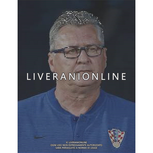 UEFA - Campionato Europeo Under 21 Italia 2019 gruppo C 24/06/2019 Croazia - Inghilterra nella foto: Mister Nenad Gracan (Croatia U21) ©Claudio Zamagni/Agenzia Aldo Liverani Mister Nenad Gracan (Croatia U21) during UEFA Championship Under 21 Italy 2019 group C match between Croatia and England at San Marino Olympic Stadium on June 24 2019. photo credit by Claudio Zamagni/Aldo Liverani Photo Agency