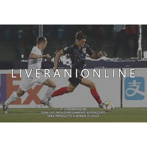 UEFA - Campionato Europeo Under 21 Italia 2019 gruppo C 24/06/2019 Croazia - Inghilterra nella foto: Josip Brekalo (Croatia U21) Foden Phil(England) ©Claudio Zamagni/Agenzia Aldo Liverani Josip Brekalo (Croatia U21) Foden Phil(England) during UEFA Championship Under 21 Italy 2019 group C match between Croatia and England at San Marino Olympic Stadium on June 24 2019. photo credit by Claudio Zamagni/Aldo Liverani Photo Agency