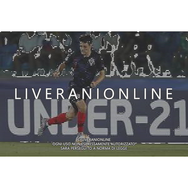 UEFA - Campionato Europeo Under 21 Italia 2019 gruppo C 24/06/2019 Croazia - Inghilterra nella foto: Josip Brekalo (Croatia U21) ©Claudio Zamagni/Agenzia Aldo Liverani Josip Brekalo (Croatia U21) during UEFA Championship Under 21 Italy 2019 group C match between Croatia and England at San Marino Olympic Stadium on June 24 2019. photo credit by Claudio Zamagni/Aldo Liverani Photo Agency