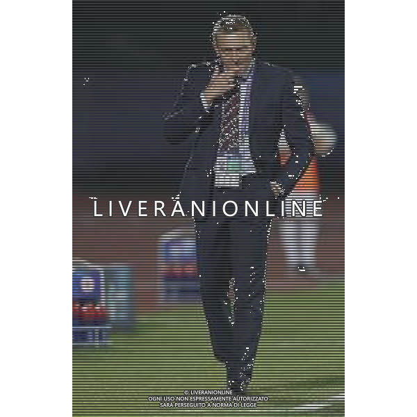 UEFA - Campionato Europeo Under 21 Italia 2019 gruppo C 24/06/2019 Croazia - Inghilterra nella foto: Mister Aidy Boothroyd(England) ©Claudio Zamagni/Agenzia Aldo Liverani Mister Aidy Boothroyd(England) during UEFA Championship Under 21 Italy 2019 group C match between Croatia and England at San Marino Olympic Stadium on June 24 2019. photo credit by Claudio Zamagni/Aldo Liverani Photo Agency