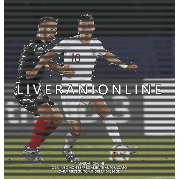 UEFA - Campionato Europeo Under 21 Italia 2019 gruppo C 24/06/2019 Croazia - Inghilterra nella foto: Foden Phil(England) ©Claudio Zamagni/Agenzia Aldo Liverani Foden Phil(England) during UEFA Championship Under 21 Italy 2019 group C match between Croatia and England at San Marino Olympic Stadium on June 24 2019. photo credit by Claudio Zamagni/Aldo Liverani Photo Agency