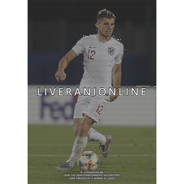UEFA - Campionato Europeo Under 21 Italia 2019 gruppo C 24/06/2019 Croazia - Inghilterra nella foto: Kenny Jonjoe(England) ©Claudio Zamagni/Agenzia Aldo Liverani Kenny Jonjoe(England) during UEFA Championship Under 21 Italy 2019 group C match between Croatia and England at San Marino Olympic Stadium on June 24 2019. photo credit by Claudio Zamagni/Aldo Liverani Photo Agency