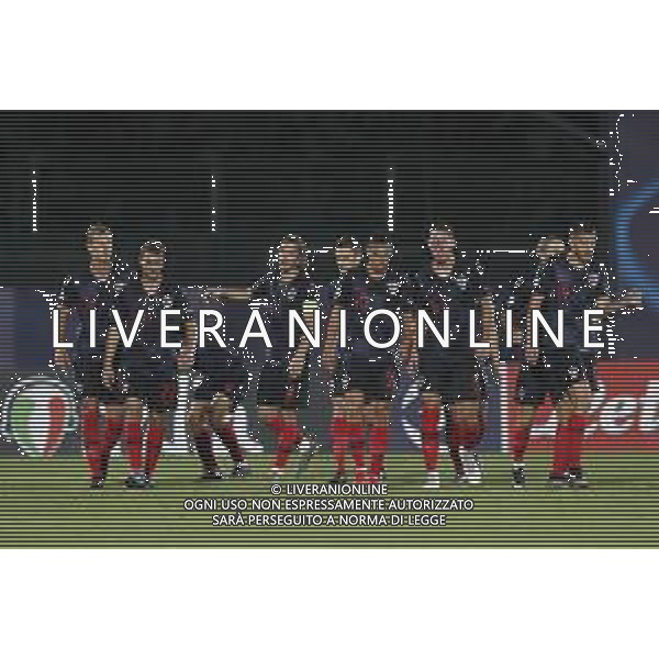UEFA - Campionato Europeo Under 21 Italia 2019 gruppo C 24/06/2019 Croazia - Inghilterra nella foto: giocatori della croazia ©Claudio Zamagni/Agenzia Aldo Liverani croatia\'s football players during UEFA Championship Under 21 Italy 2019 group C match between Croatia and England at San Marino Olympic Stadium on June 24 2019. photo credit by Claudio Zamagni/Aldo Liverani Photo Agency