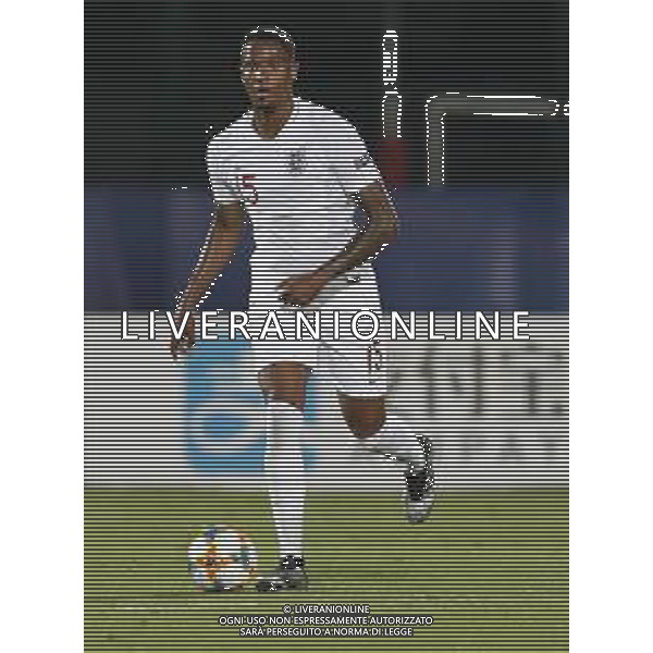 UEFA - Campionato Europeo Under 21 Italia 2019 gruppo C 24/06/2019 Croazia - Inghilterra nella foto: Konsa Ezri(England) ©Claudio Zamagni/Agenzia Aldo Liverani Konsa Ezri(England) during UEFA Championship Under 21 Italy 2019 group C match between Croatia and England at San Marino Olympic Stadium on June 24 2019. photo credit by Claudio Zamagni/Aldo Liverani Photo Agency
