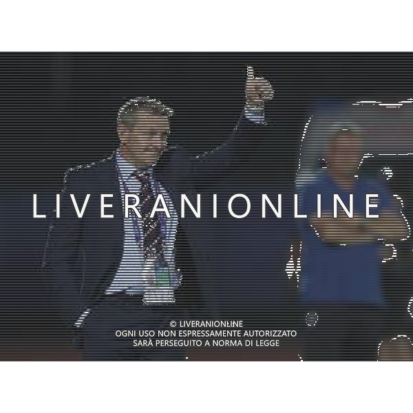 UEFA - Campionato Europeo Under 21 Italia 2019 gruppo C 24/06/2019 Croazia - Inghilterra nella foto: Mister Aidy Boothroyd(England) ©Claudio Zamagni/Agenzia Aldo Liverani Mister Aidy Boothroyd(England) during UEFA Championship Under 21 Italy 2019 group C match between Croatia and England at San Marino Olympic Stadium on June 24 2019. photo credit by Claudio Zamagni/Aldo Liverani Photo Agency